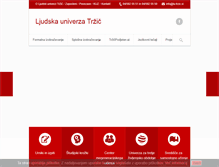 Tablet Screenshot of lu-trzic.si